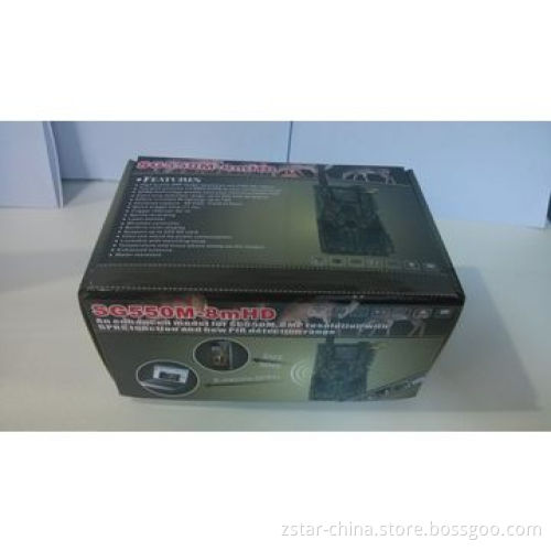 SG550M-8MHD 720P HD MMS hunting camera with 940nm dark blue LED, external antenna
